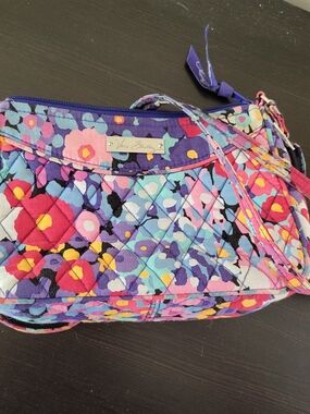 Vera Bradley Floral Quilted Crossbody Bag in Multi-Color